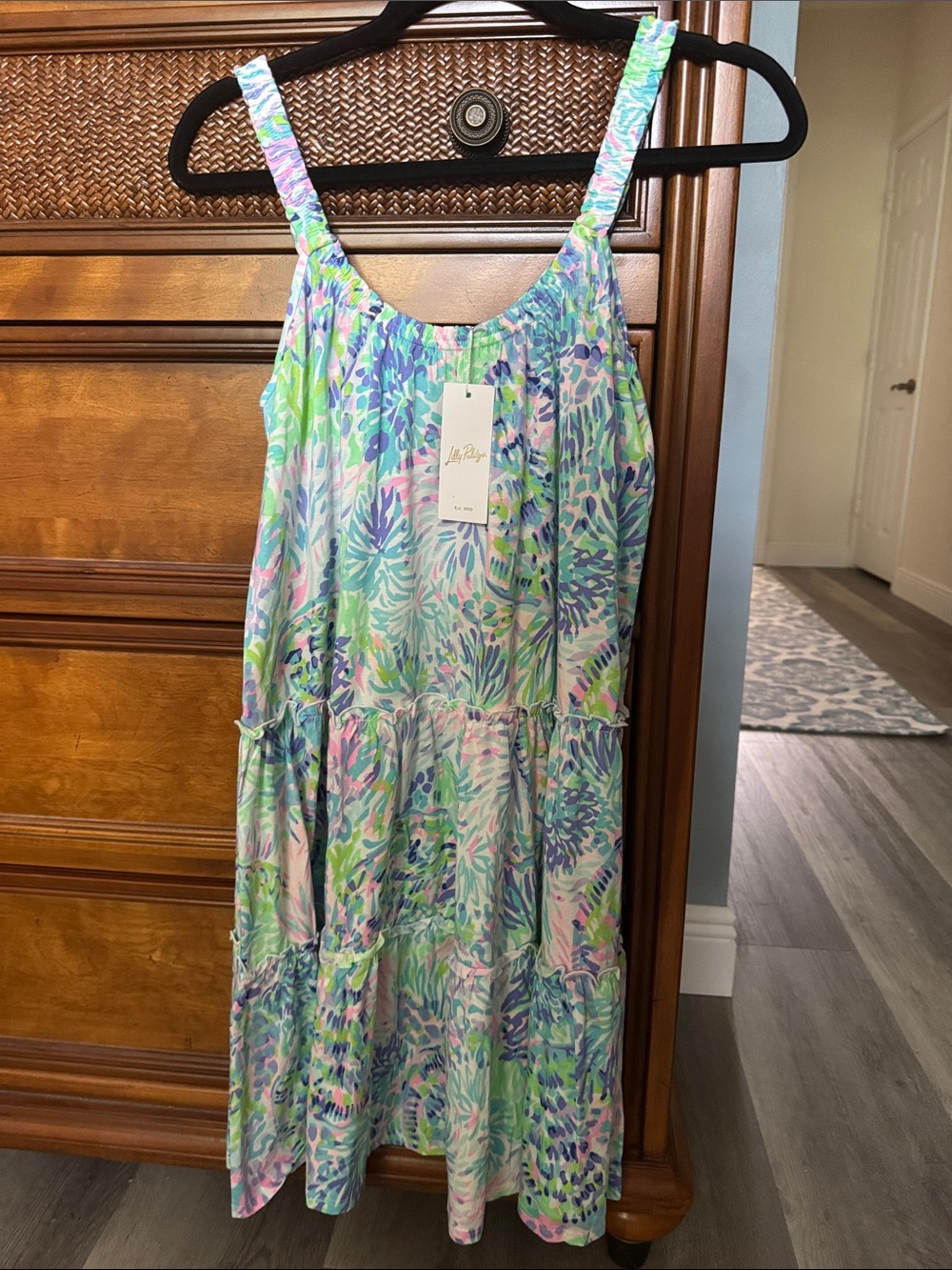 NWT Loro Dress in Shell of a Party - Picture 2 of 4